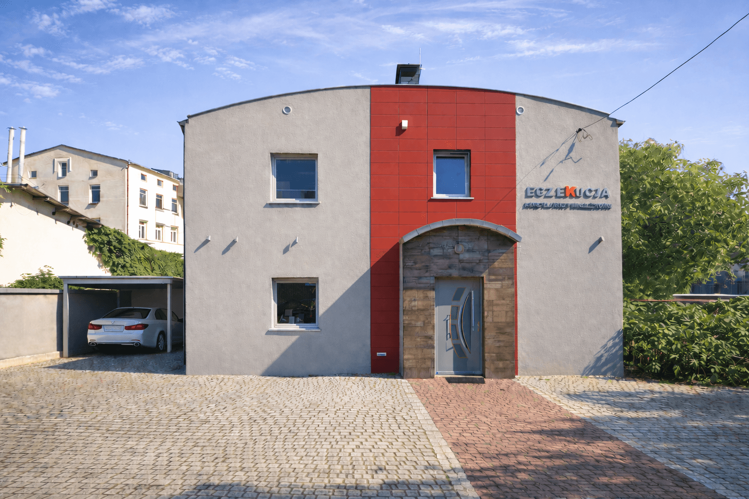 Budynek związany z marką Euro Inkasso